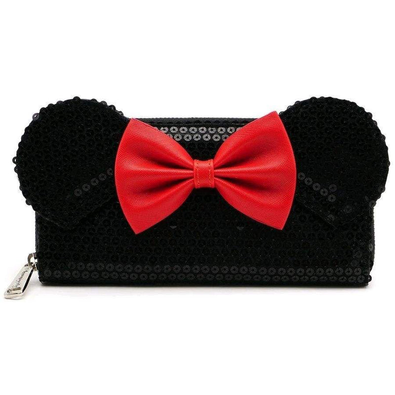 Image Disney - Minnie Black Zip-Around Wallet