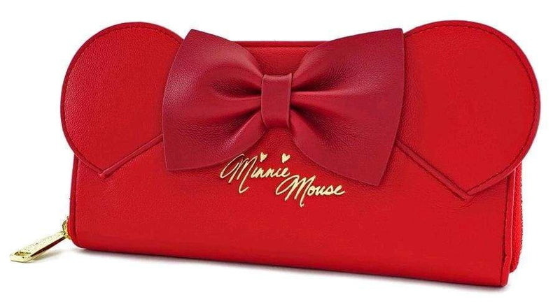 Image Disney - Minnie Red Zip-Around Wallet