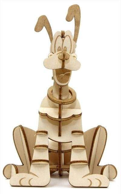 Image Disney: Pluto 3D Wood Model