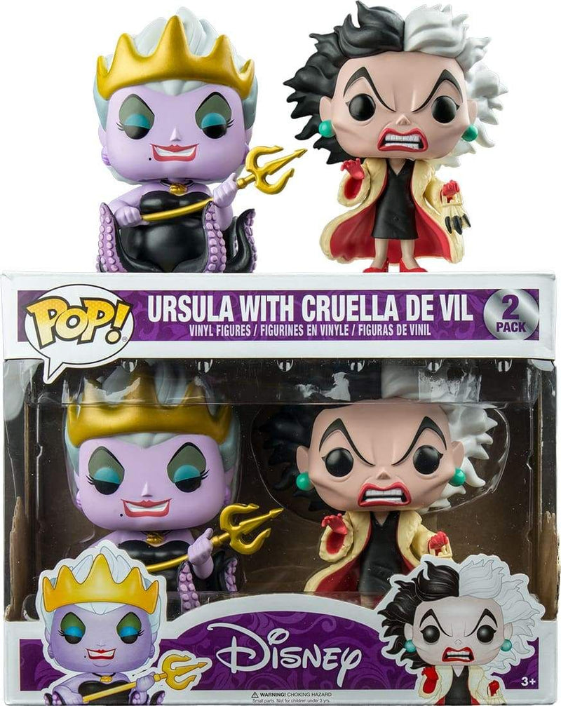 Image Disney - Ursula & Cruella de Vil Pop! 2pk !E RS