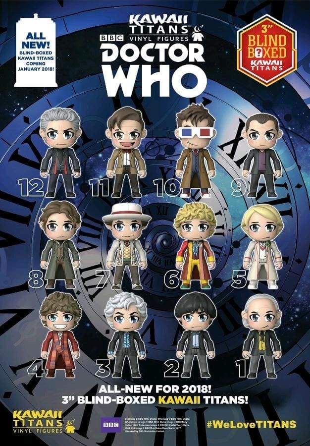 Image Doctor Who - Kawaii Titans Blind Box