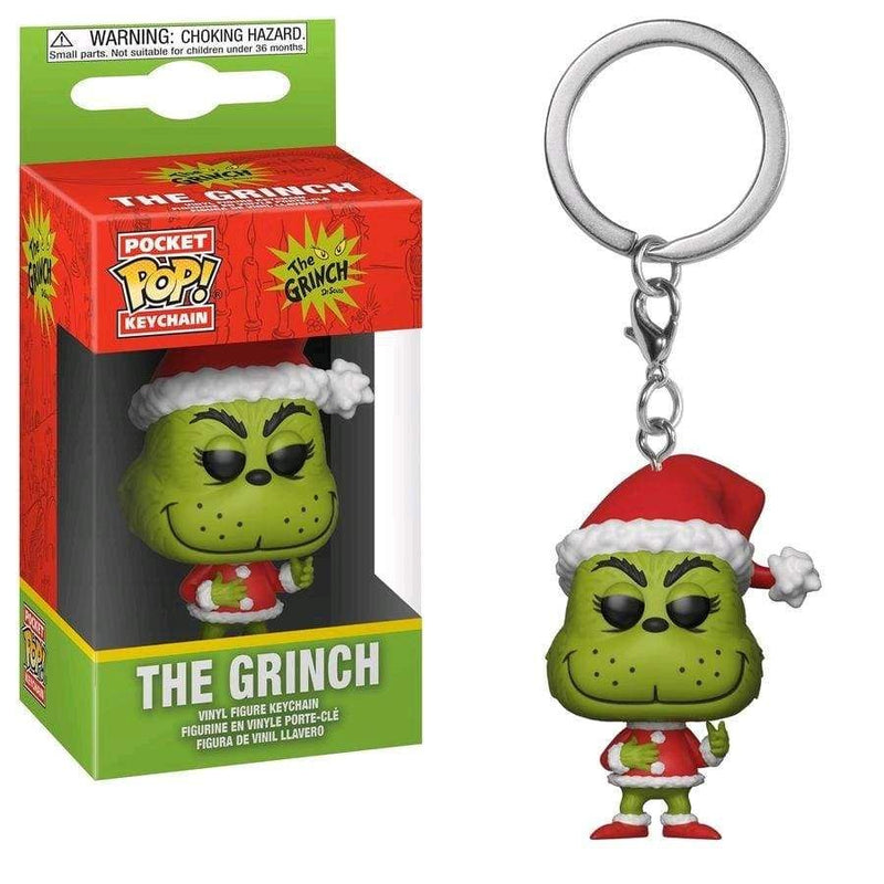Image Dr Seuss - Grinch Christmas Pop! Keychain RS