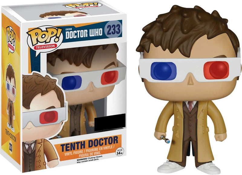 Image Dr Who - 10th Doctor 3D Glasses Pop! !E