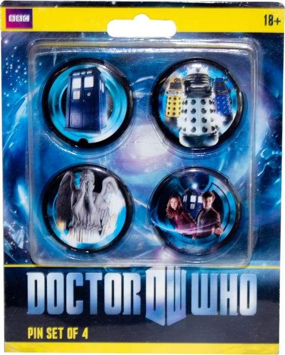 Image Dr Who - 11th Doctor Pinset of 4