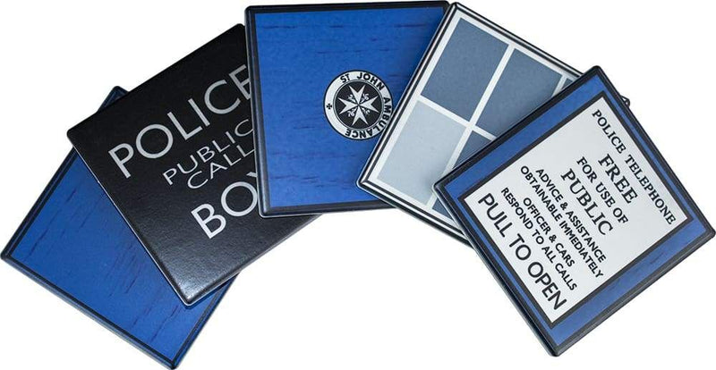 Image Dr Who - TARDIS Ceramic Coasters Gift Set