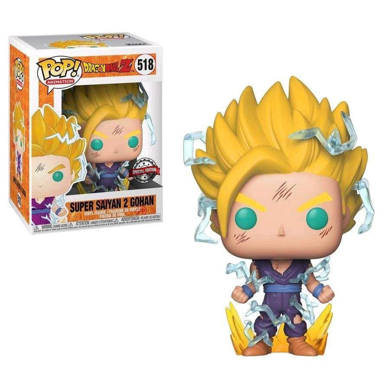 Image Dragon Ball Z - Gohan Super Saiyan 2 US Exclusive Pop! Vinyl [RS]