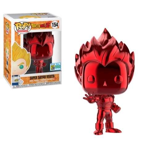 Image Dragon Ball Z - Vegeta (Red Chrome) Pop! SD19 RS