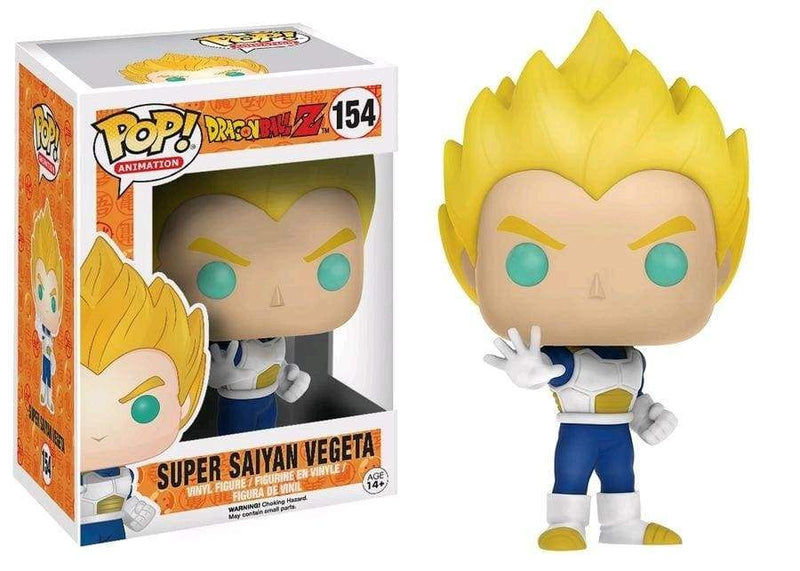 Image Dragon Ball Z - Vegeta SS (Blue & White) Pop! RS
