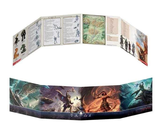 Image Dungeons and Dragons Dungeon Master's Screen - Elemental Evil