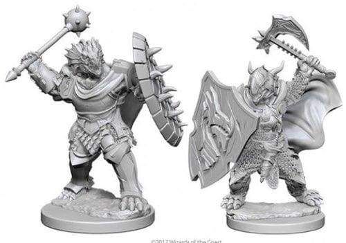Image Dungeons & Dragons Nolzur's Marvelous Unpainted Miniatures: Dragonborn Male Paladin