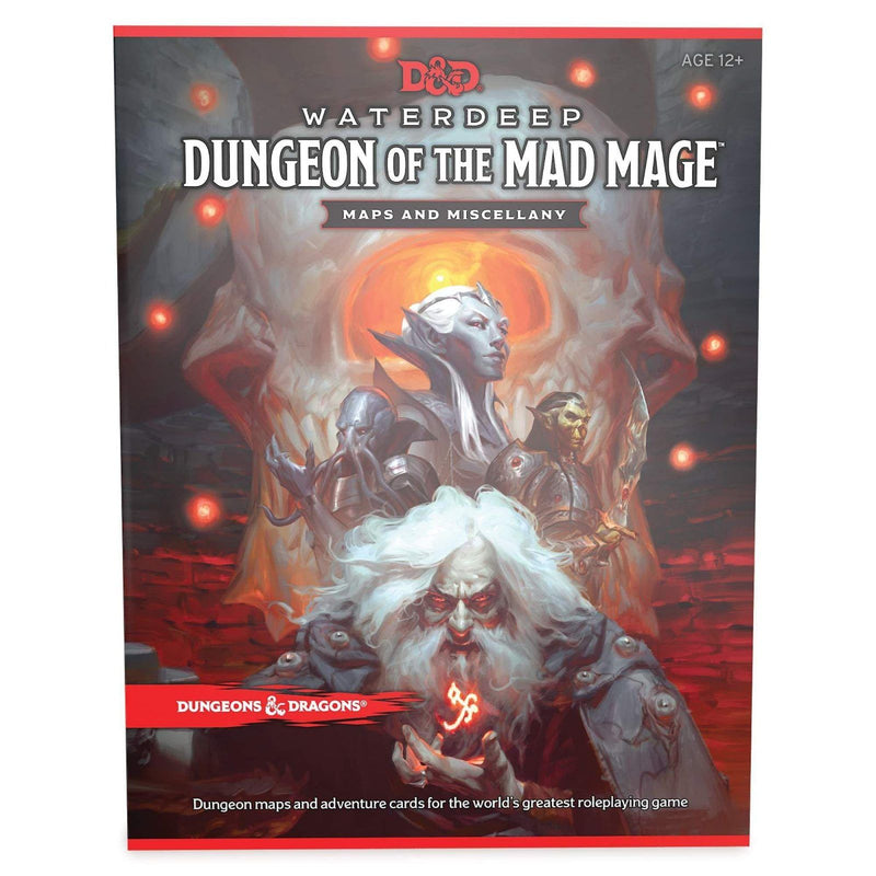 Image Dungeons & Dragon's Waterdeep Dungeon of the Mad Mage Maps and Miscellany