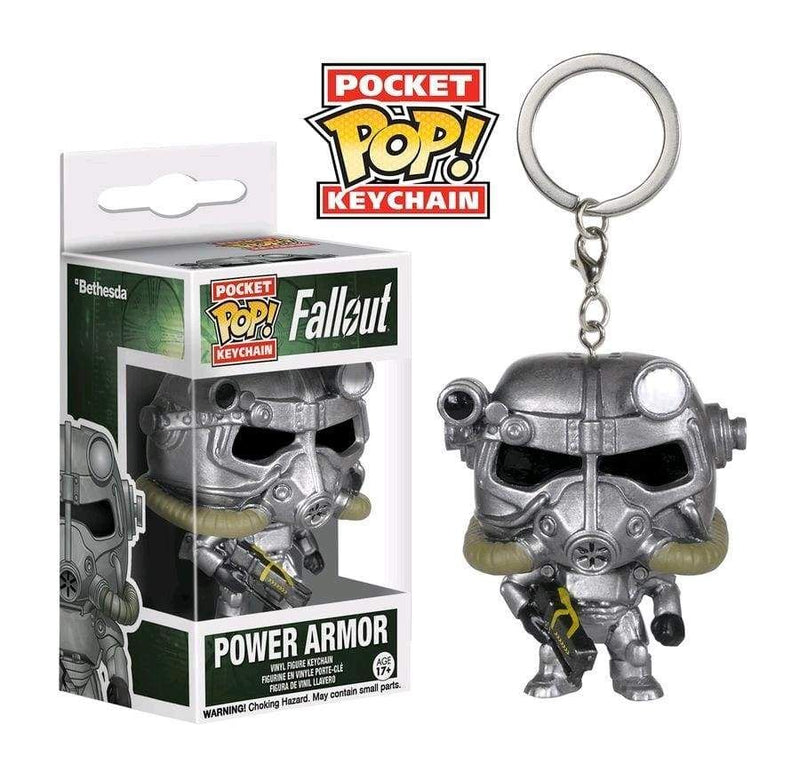 Image Fallout - Power Armour Pop! Keychain