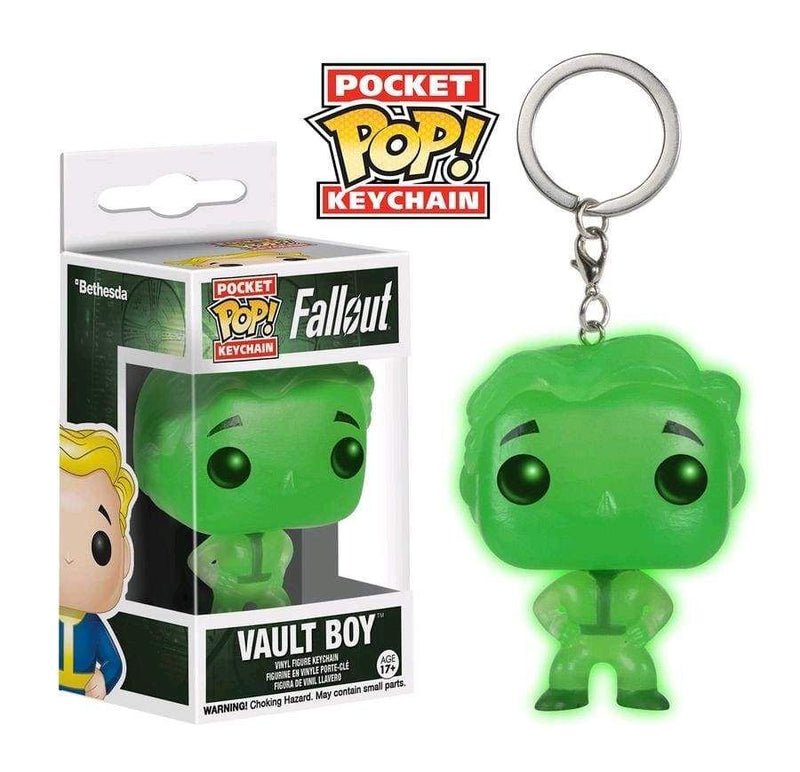 Image Fallout - Vault Boy Green GW Pop! Keychain