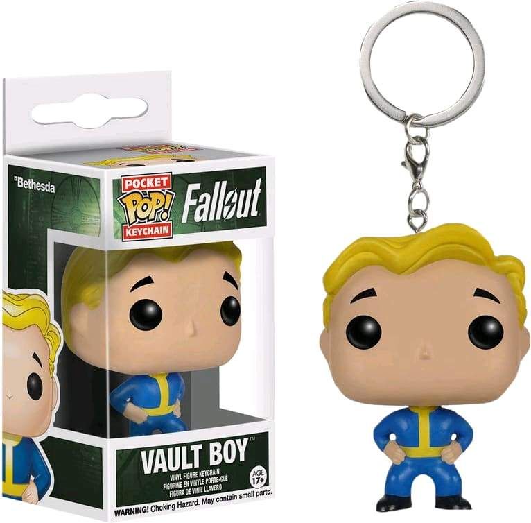 Image Fallout - Vault Boy Pop! Keychain