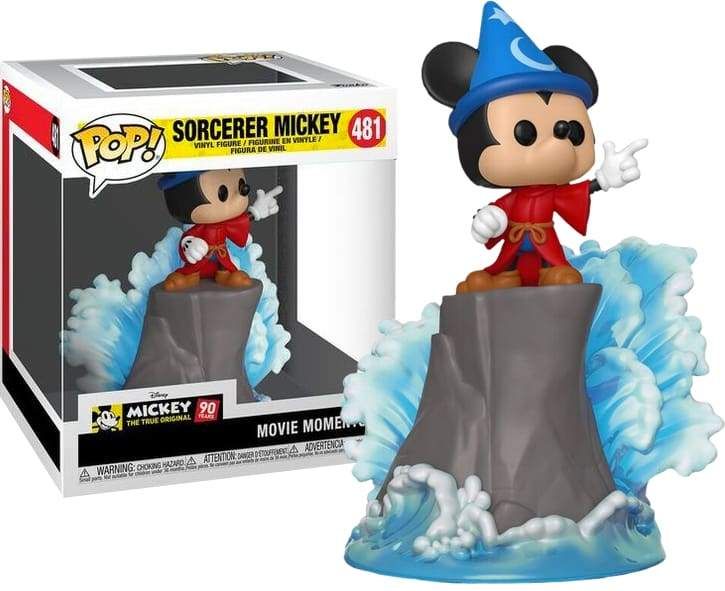 Image Fantasia - Sorcerer Mickey Movie Moments US Exclusive Pop! Vinyl [RS]