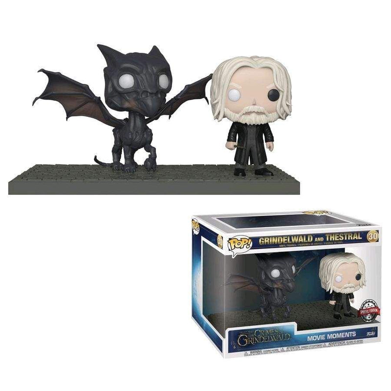 Image Fantastic Beasts 2: Crimes of Grindelwald - Grindelwald & Thestral Movie Moment Pop! Vinyl [RS]