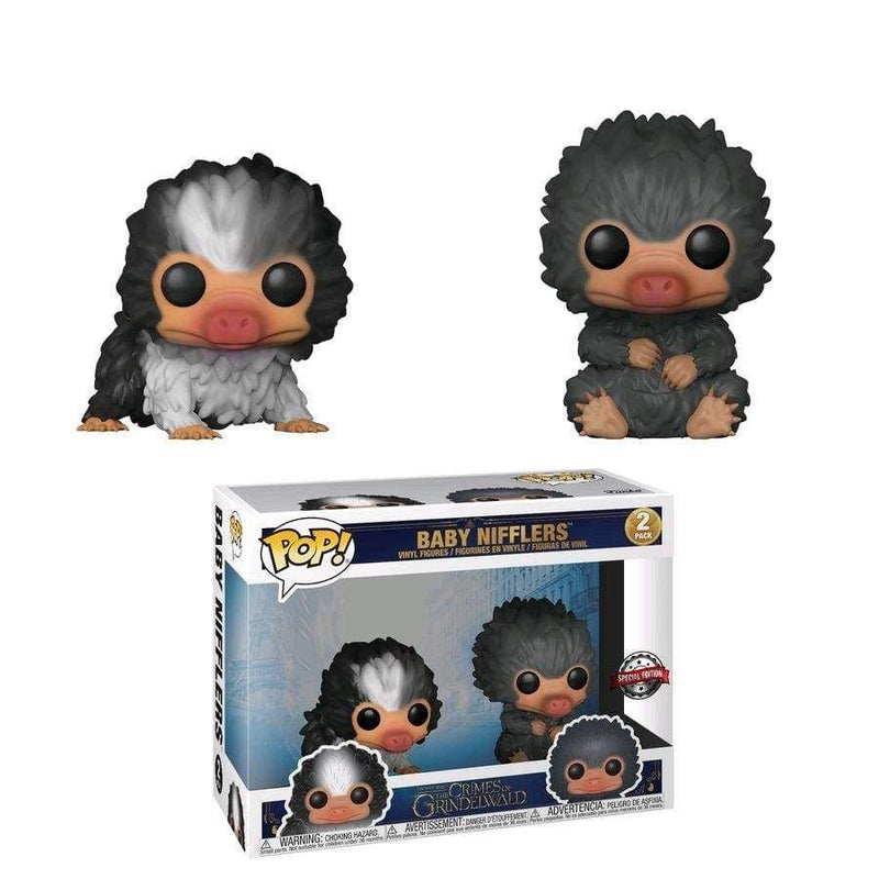 Image Fantastic Beasts 2: The Crimes of Grindelwald - Baby Nifflers#2 US Exclusve Pop! Vinyl 2-pk [RS]