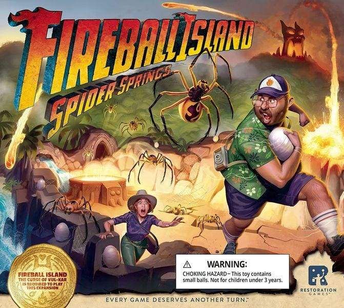 Image Fireball Island the Curse of Vul-Kar Spider Spring