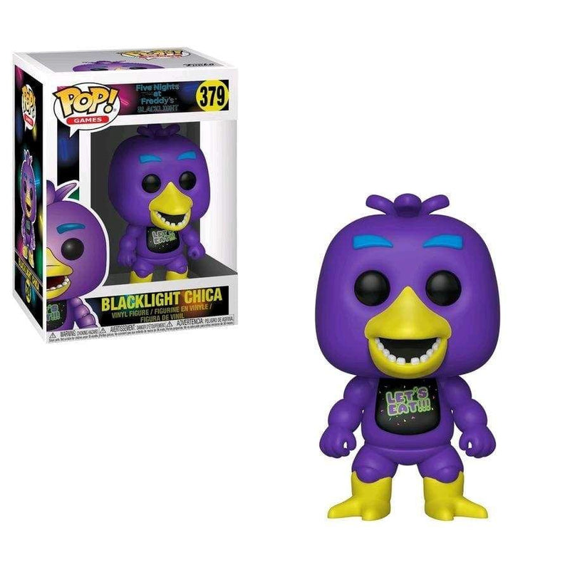 Image Five Nights at Freddy's - Chica Black Light Pop! Vinyl