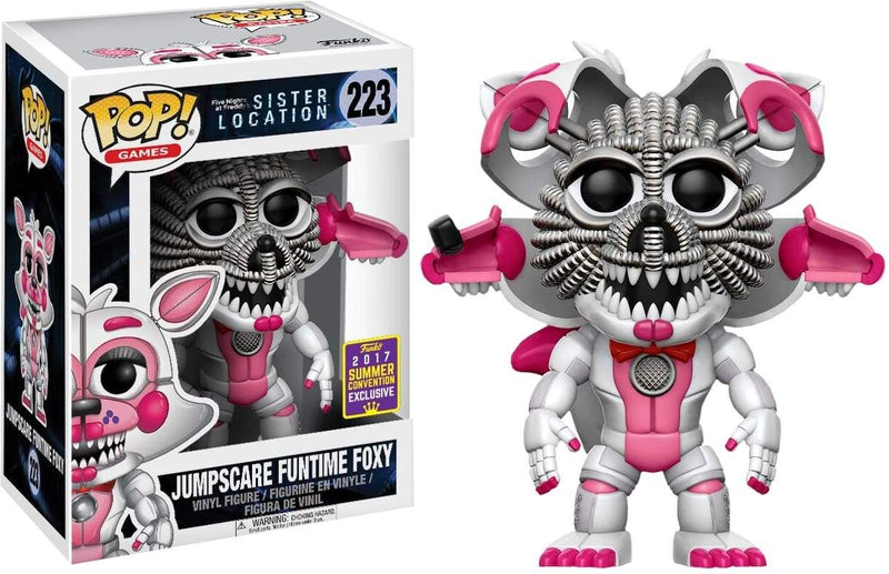 Image Five Nights at Freddy's - Funtime Foxy Jumpscare SDCC 2017 US Exclusive Pop! Vinyl [RS]
