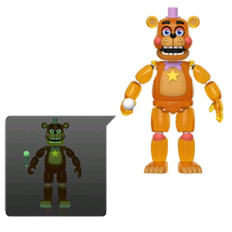 Image Five Nights at Freddy's: Pizza Sim - Rockstar Freddy Translucent Glow Action Figure