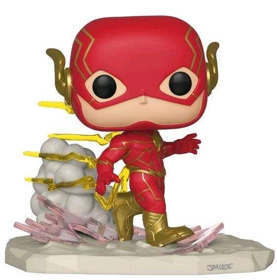 Image Flash - Flash Running (Jim Lee) US Exclusive Comic Moment Pop! Vinyl [RS]