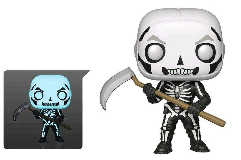 Image Fortnite - Skull Trooper Glow US Exclusive Pop! Vinyl [RS]