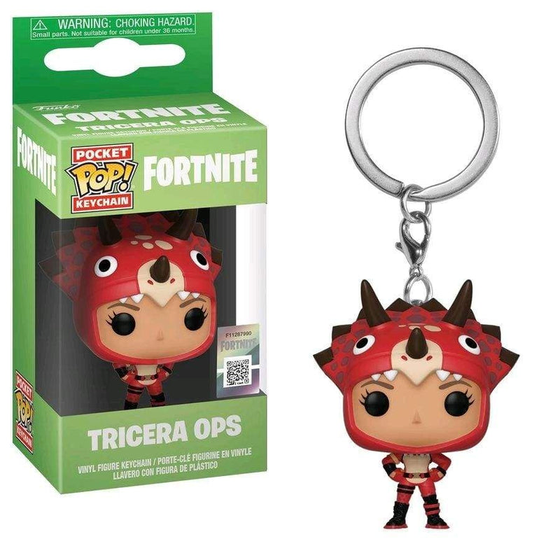 Image Fortnite - Tricera Ops Pocket Pop! Keychain