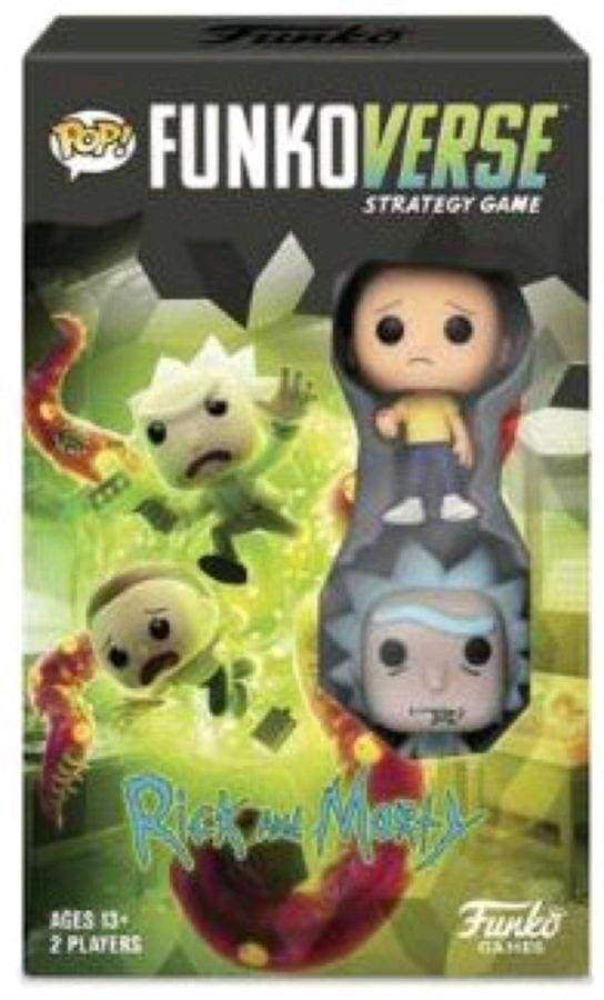 Image Funkoverse - Rick & Morty 2-pack Expandalone Strategy Board Game