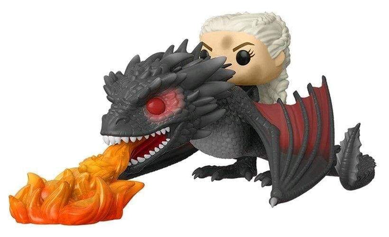 Image Game of Thrones - Daenerys on Fiery Dragon Pop! Ride