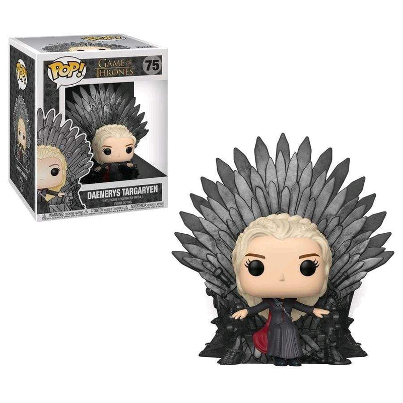 Image Game of Thrones - Daenerys on Iron Throne Pop! Deluxe