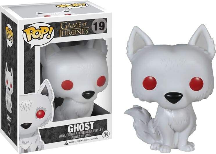 Image Game of Thrones - Direwolf Ghost Pop!