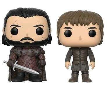 Image Game of Thrones - Jon & Bran US Exclusive Pop! Vinyl 2-Pack [RS]