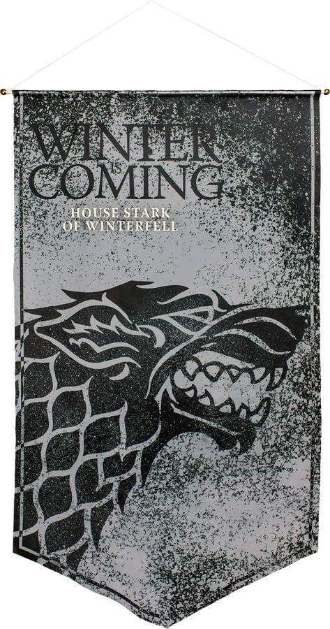 Image Game of Thrones - Stark of Winterfell Satin Banner