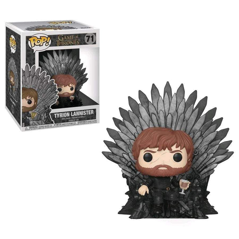Image Game of Thrones - Tyrion on Iron Throne Pop! Deluxe