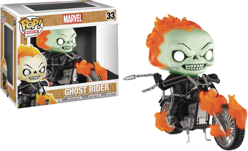Image Ghost Rider - Ghost Rider Glow US Exclusive Pop! Ride