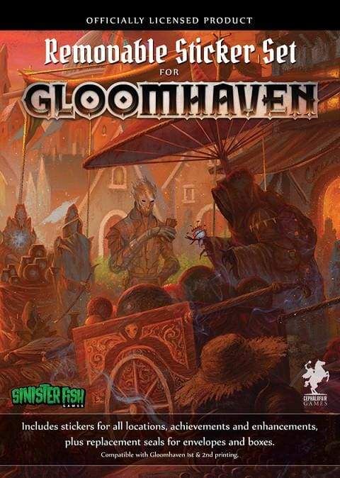 Image Gloomhaven Removable Sticker Set
