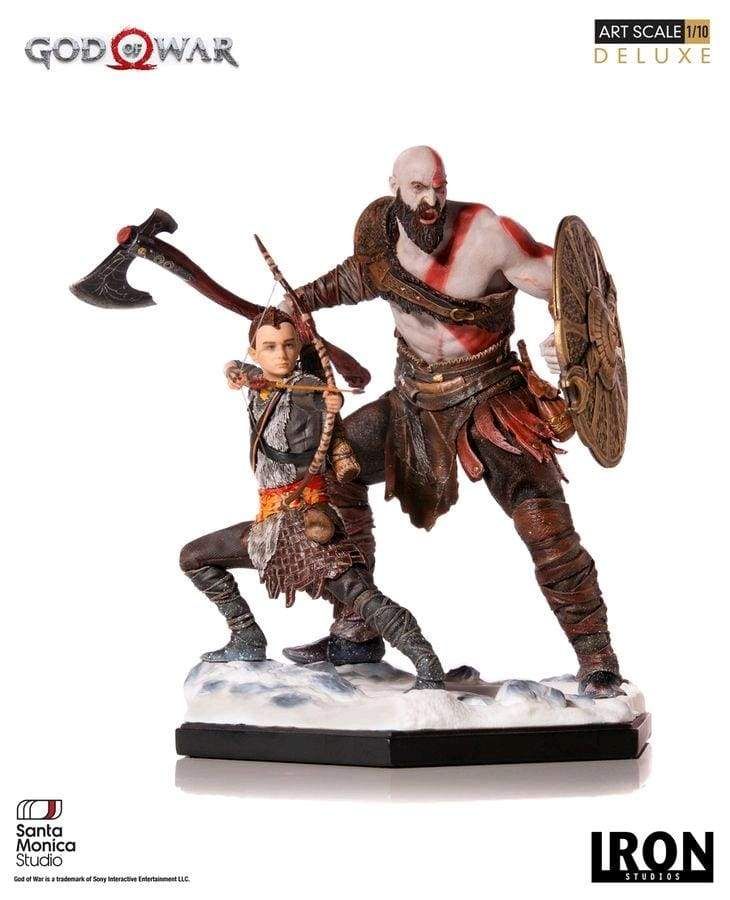 Image God of War (2018) - Kratos & Atreus 1:10 Scale Statue