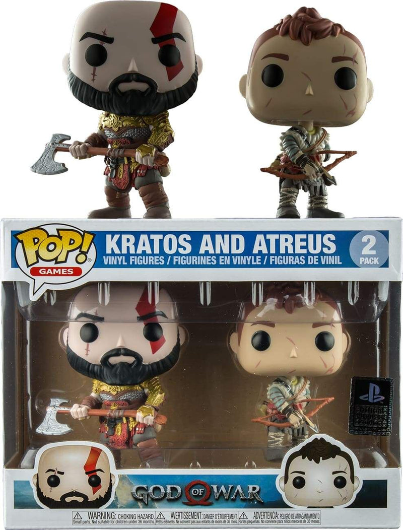 Image God of War (2018) - Kratos & Atreus Pop! 2pk !