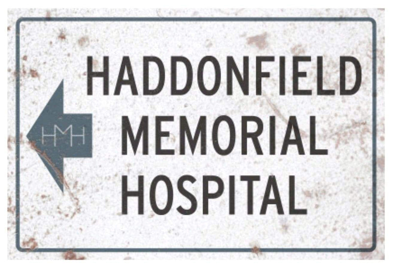 Image Halloween 2 - Haddonfield Memorial Hospital Sign