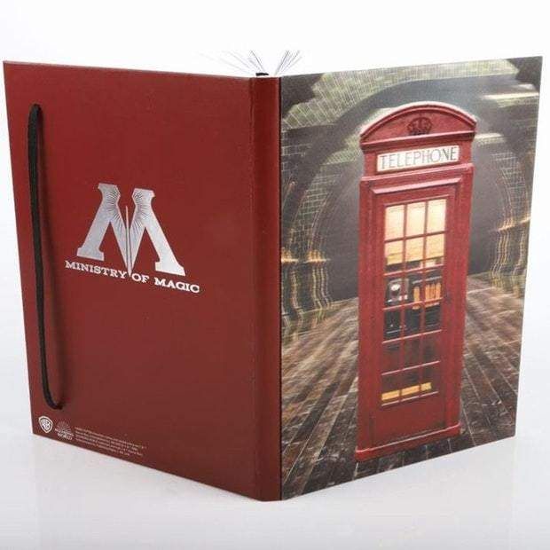 Image Harry Potter - 3DHD A5 Notebook - Ministry of Magic