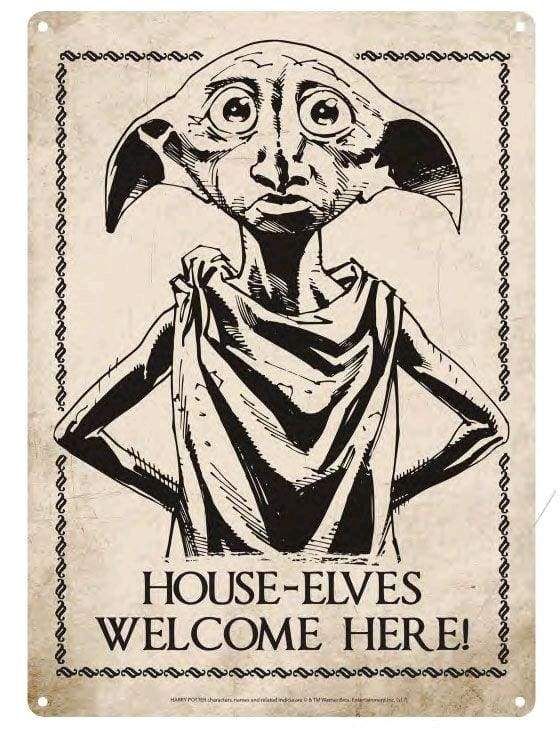 Image Harry Potter - Dobby Small Tin Sign