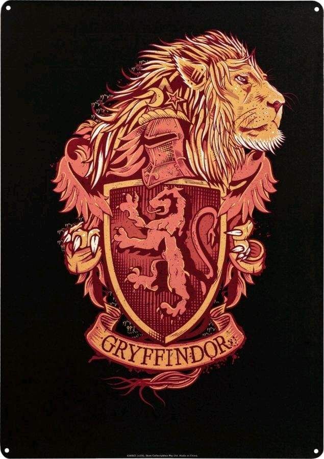 Image Harry Potter - Gryffindor A3 Tin Sign