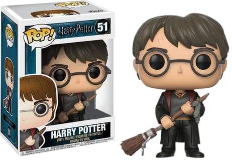 Image Harry Potter - Harry w/Firebolt Pop! !E RS