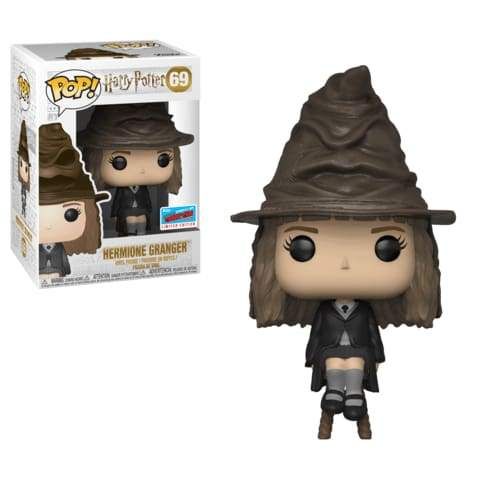 Image Harry Potter - Hermione w/Sorting Hat Pop! NY18 RS