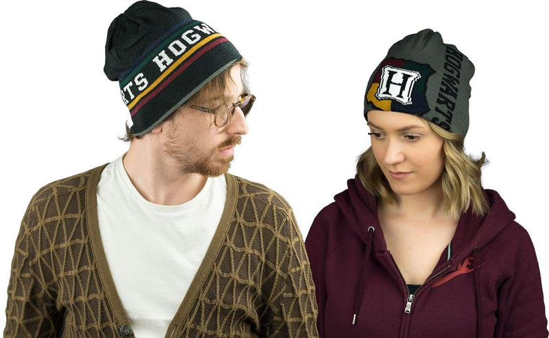 Image Harry Potter - Hogwarts Reversible Knit Beanie