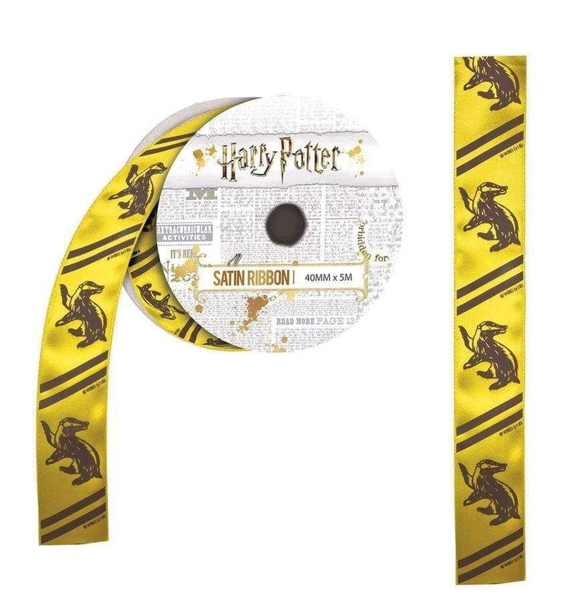 Image Harry Potter - Hufflepuff Satin Ribbon (5 metres)