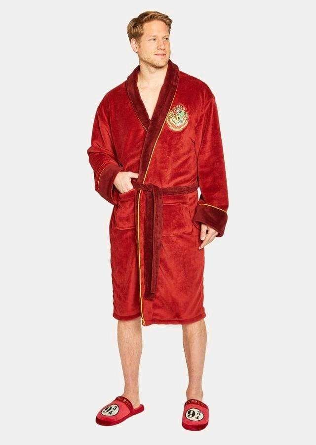 Image Harry Potter - Platform 9 3/4 Fleece Bathrobe
