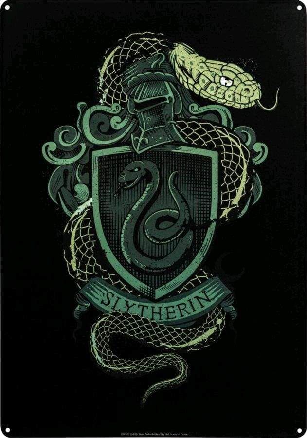 Image Harry Potter - Slytherin A3 Tin Sign