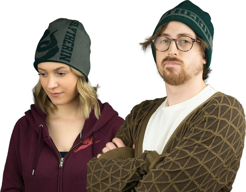 Image Harry Potter - Slytherin Reversible Knit Beanie